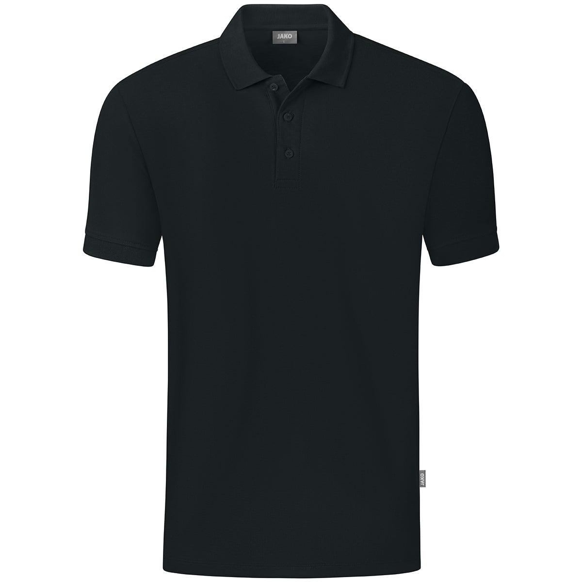 JAKO Polo Organic Kinder Schwarz