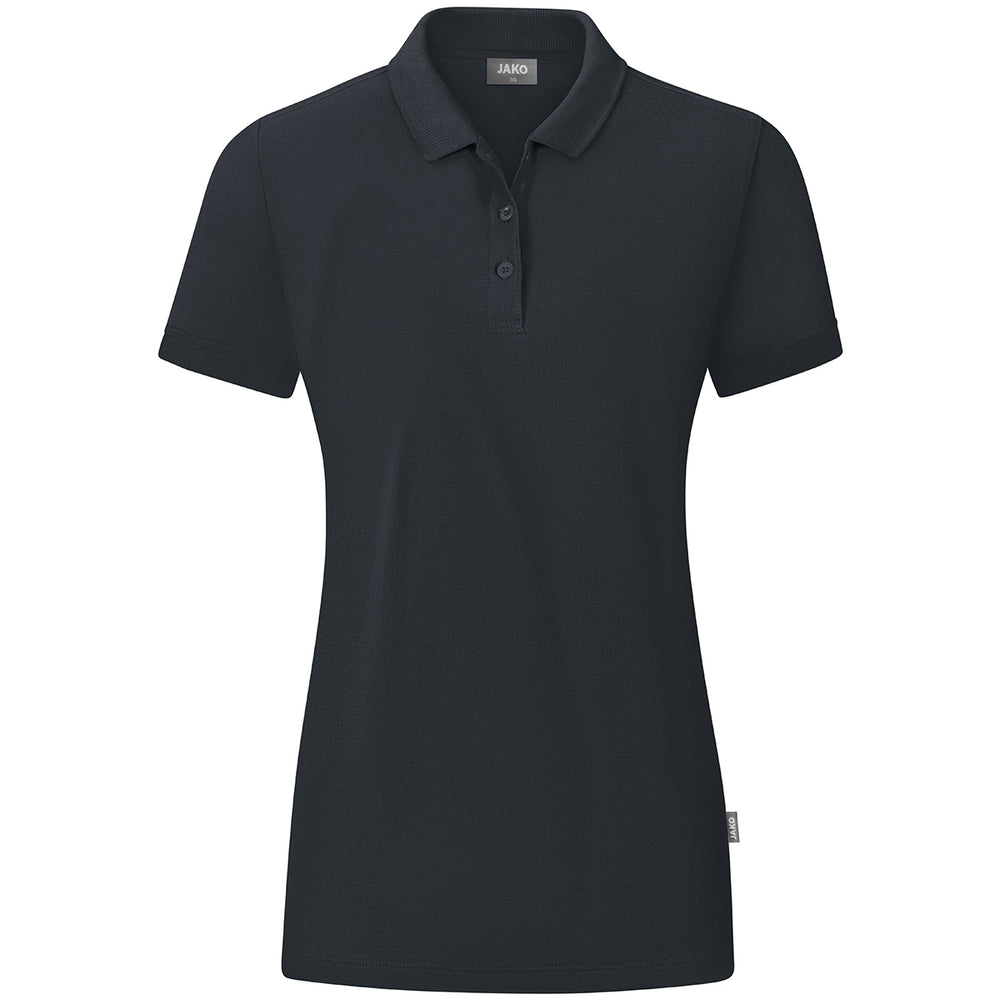 JAKO Polo Organic Damen (anthrazit)