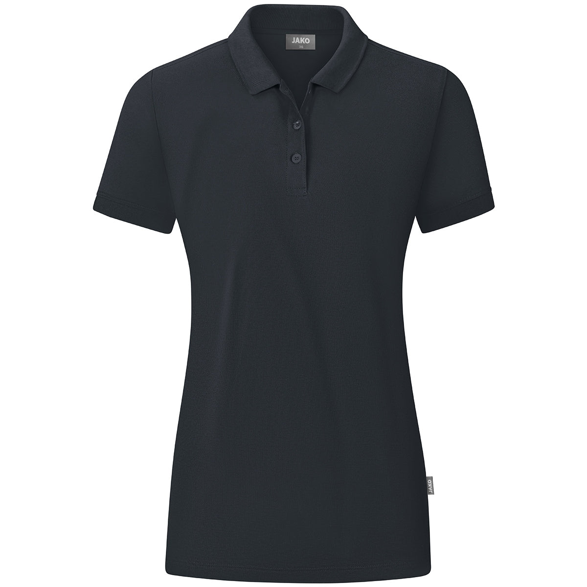 JAKO Polo Organic Damen (anthrazit)