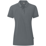 JAKO Polo Organic Damen (steingrau)