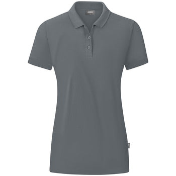 JAKO Polo Organic Damen (steingrau)