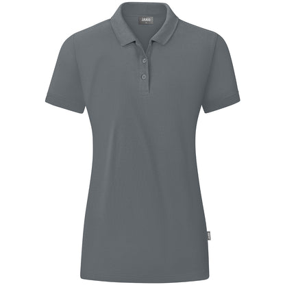 JAKO Polo Organic Damen (steingrau)