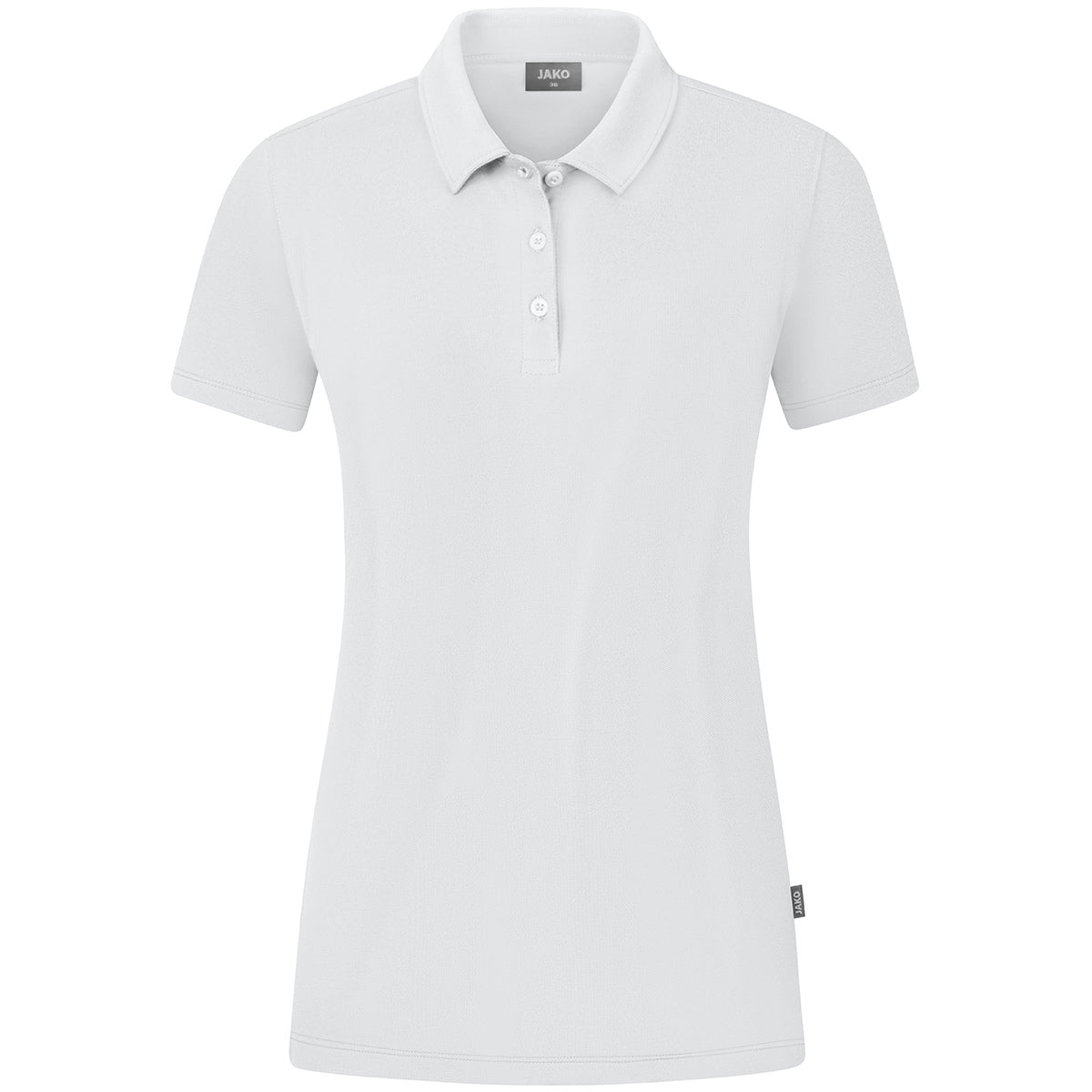 JAKO Polo Organic Stretch Damen (weiß)