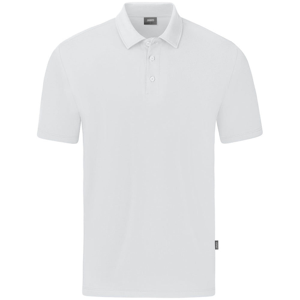 JAKO Polo Organic Stretch Damen Weiß