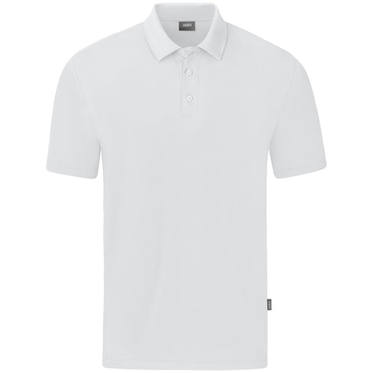 JAKO Polo Organic Stretch Unisex Weiß