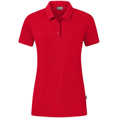 JAKO Polo Organic Stretch Damen (rot)