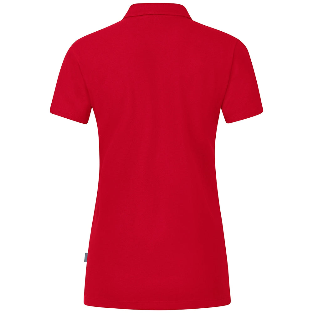 JAKO Polo Organic Stretch Damen (rot)