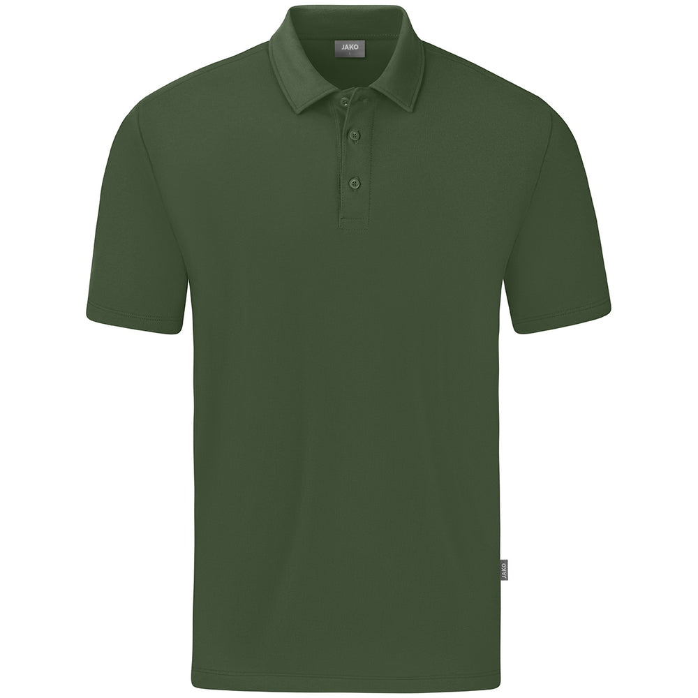 JAKO Polo Organic Stretch (oliv)