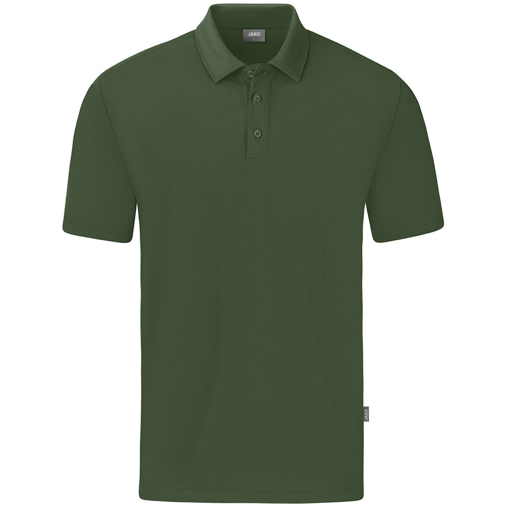 JAKO Polo Organic Stretch Unisex Grün