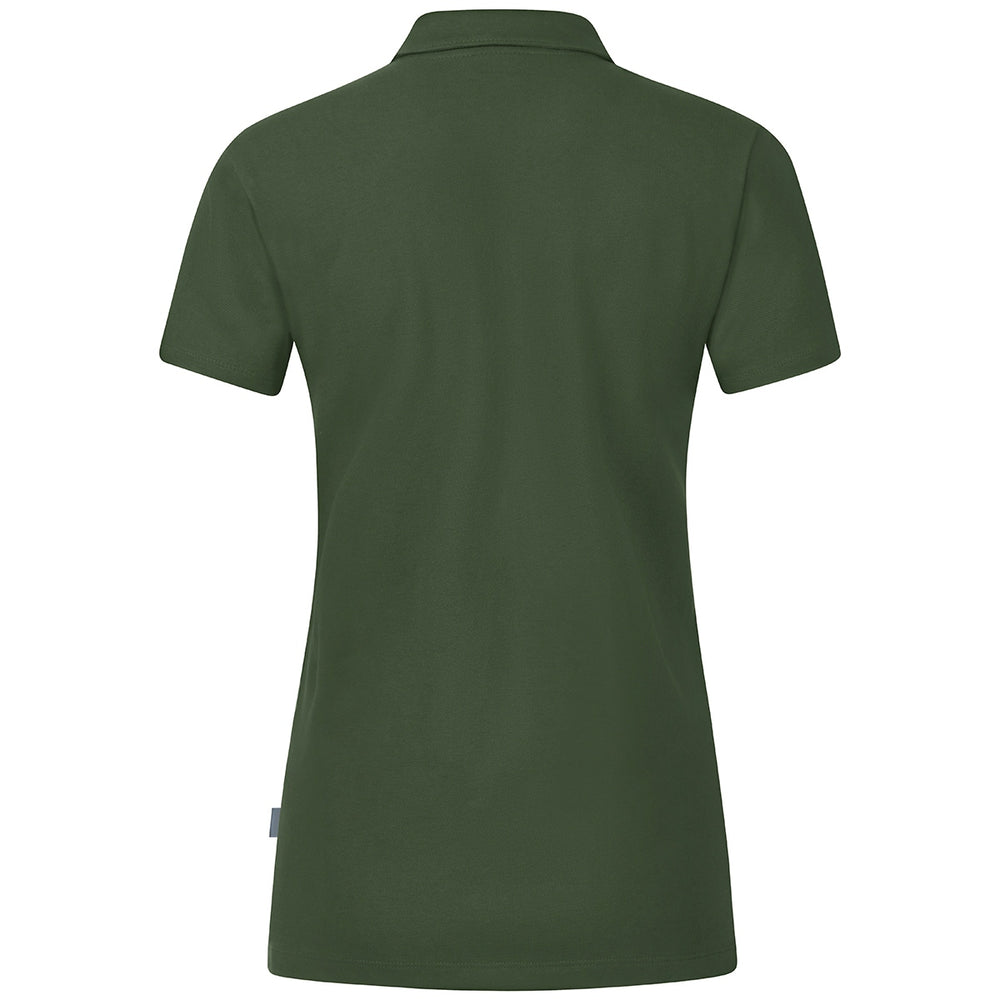 JAKO Polo Organic Stretch Damen (oliv)