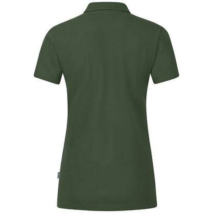 JAKO Polo Organic Stretch Damen (oliv)