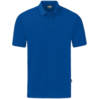 JAKO Polo Organic Stretch Damen Blau