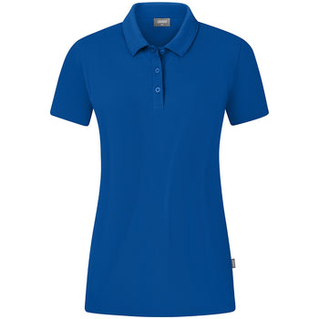JAKO Polo Organic Stretch Damen (royal)