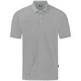 JAKO Polo Organic Stretch (hellgrau meliert)