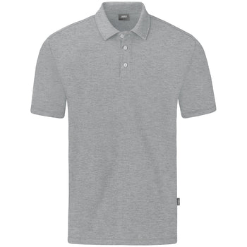 JAKO Polo Organic Stretch Unisex Grau