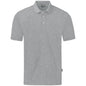 JAKO Polo Organic Stretch Unisex Grau