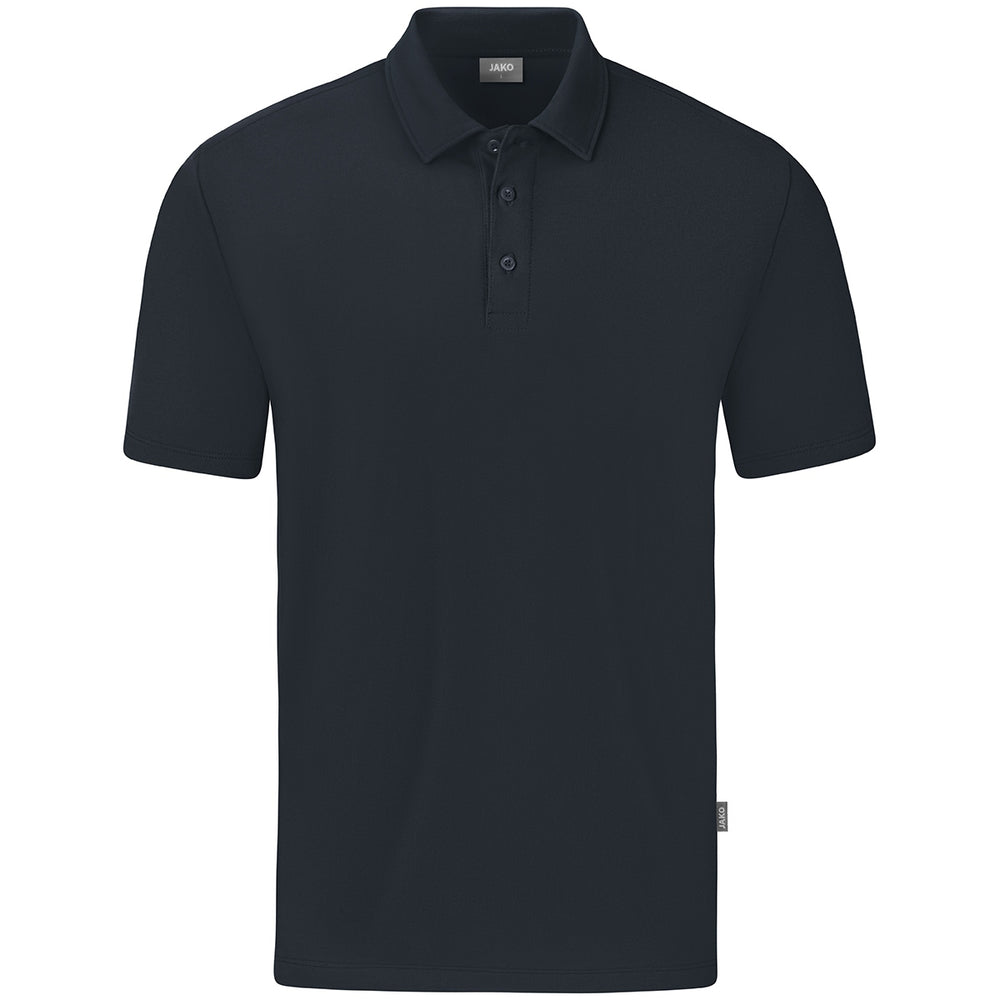 JAKO Polo Organic Stretch (anthrazit)