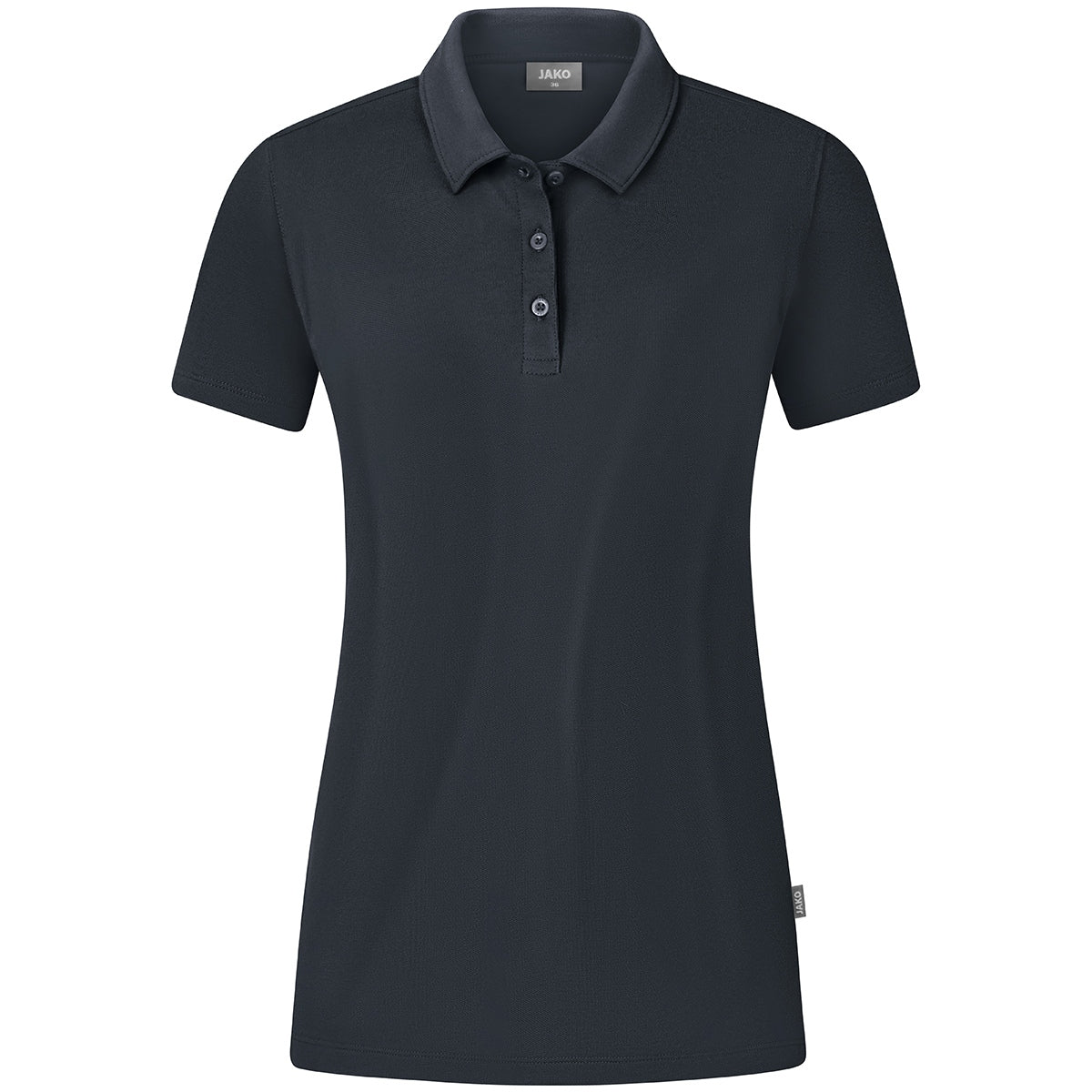JAKO Polo Organic Stretch Damen (anthrazit)