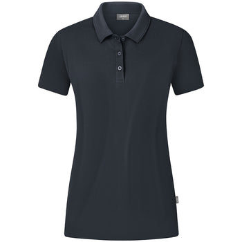 JAKO Polo Organic Stretch Damen (anthrazit)