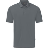 JAKO Polo Organic Stretch (steingrau)