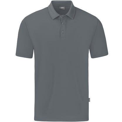 JAKO Polo Organic Stretch (steingrau)