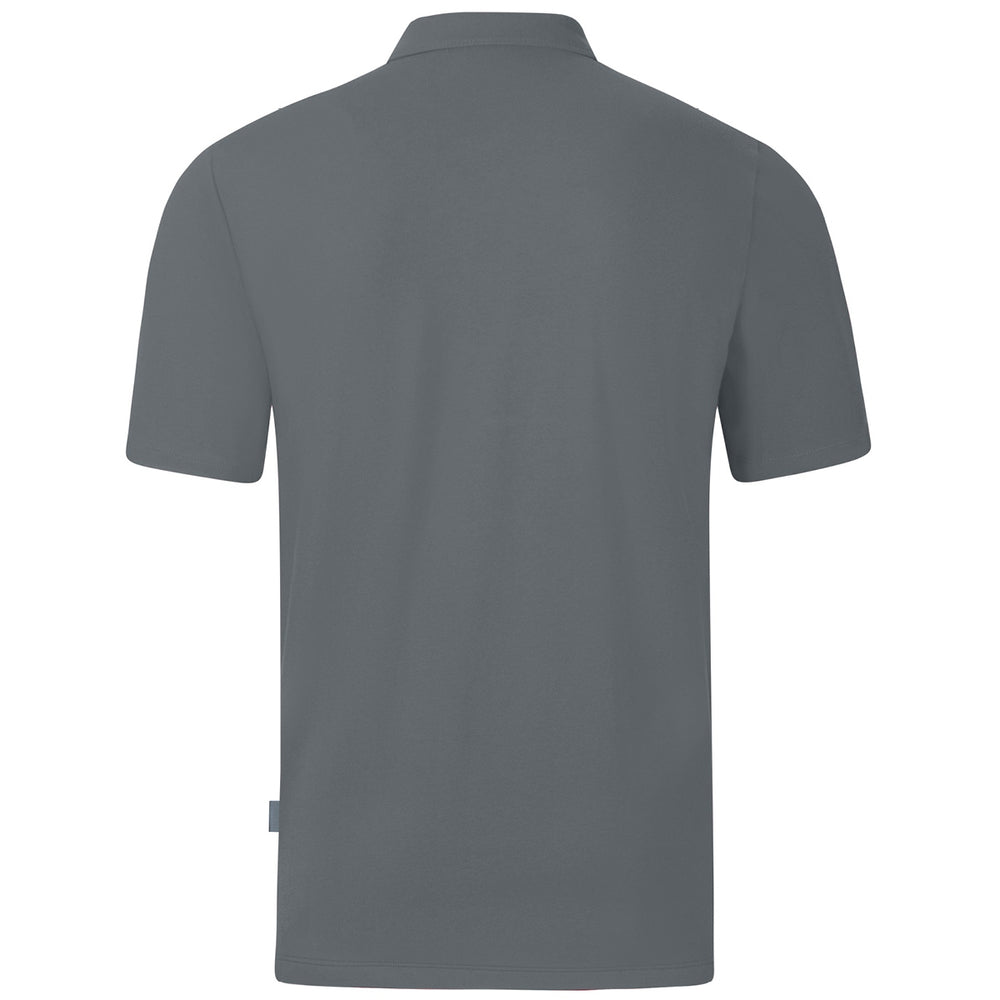 JAKO Polo Organic Stretch (steingrau)