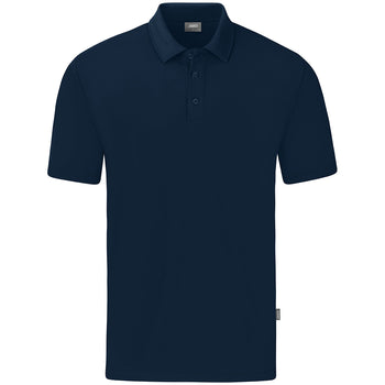 JAKO Polo Organic Stretch Damen Blau