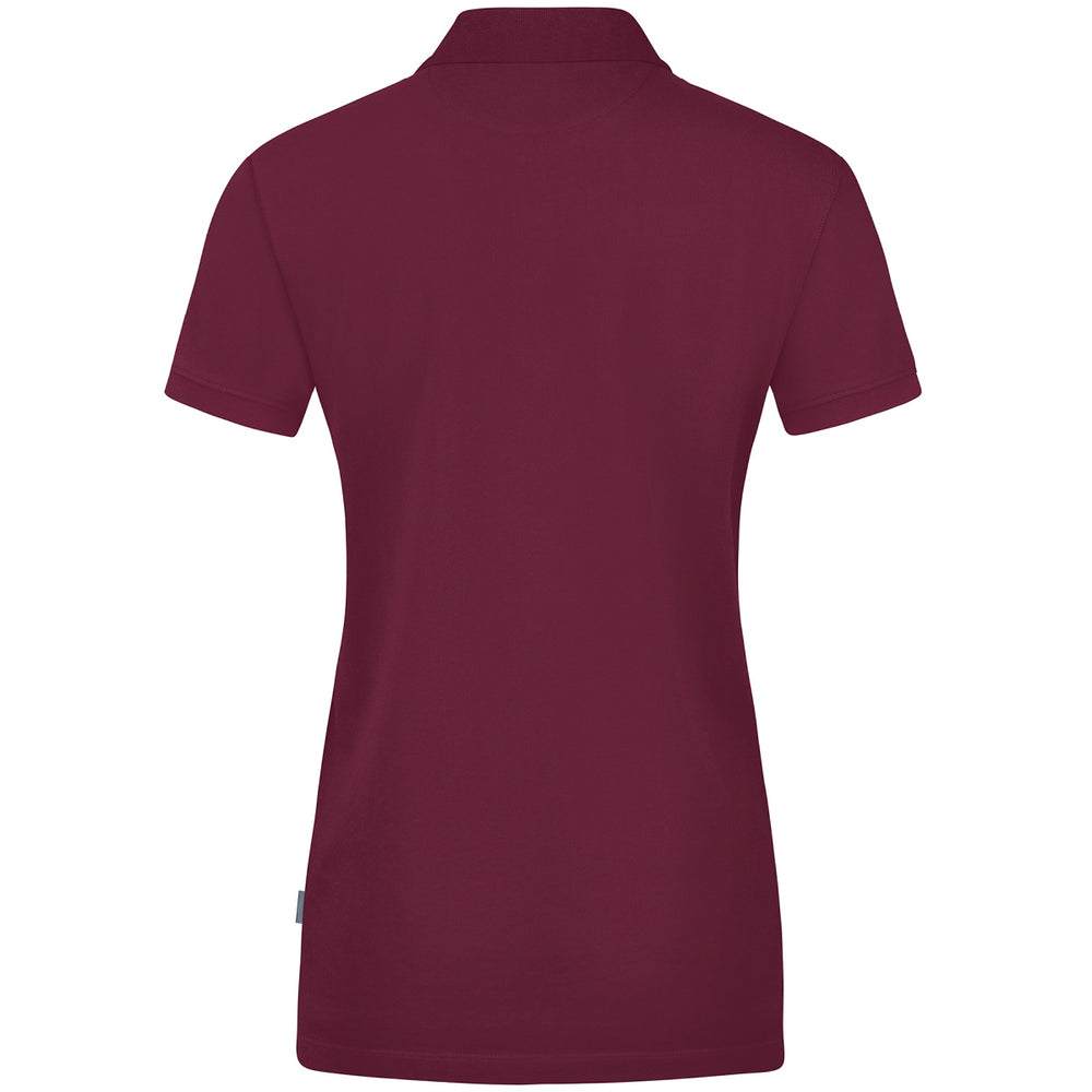 JAKO Polo Doubletex Damen (maroon)