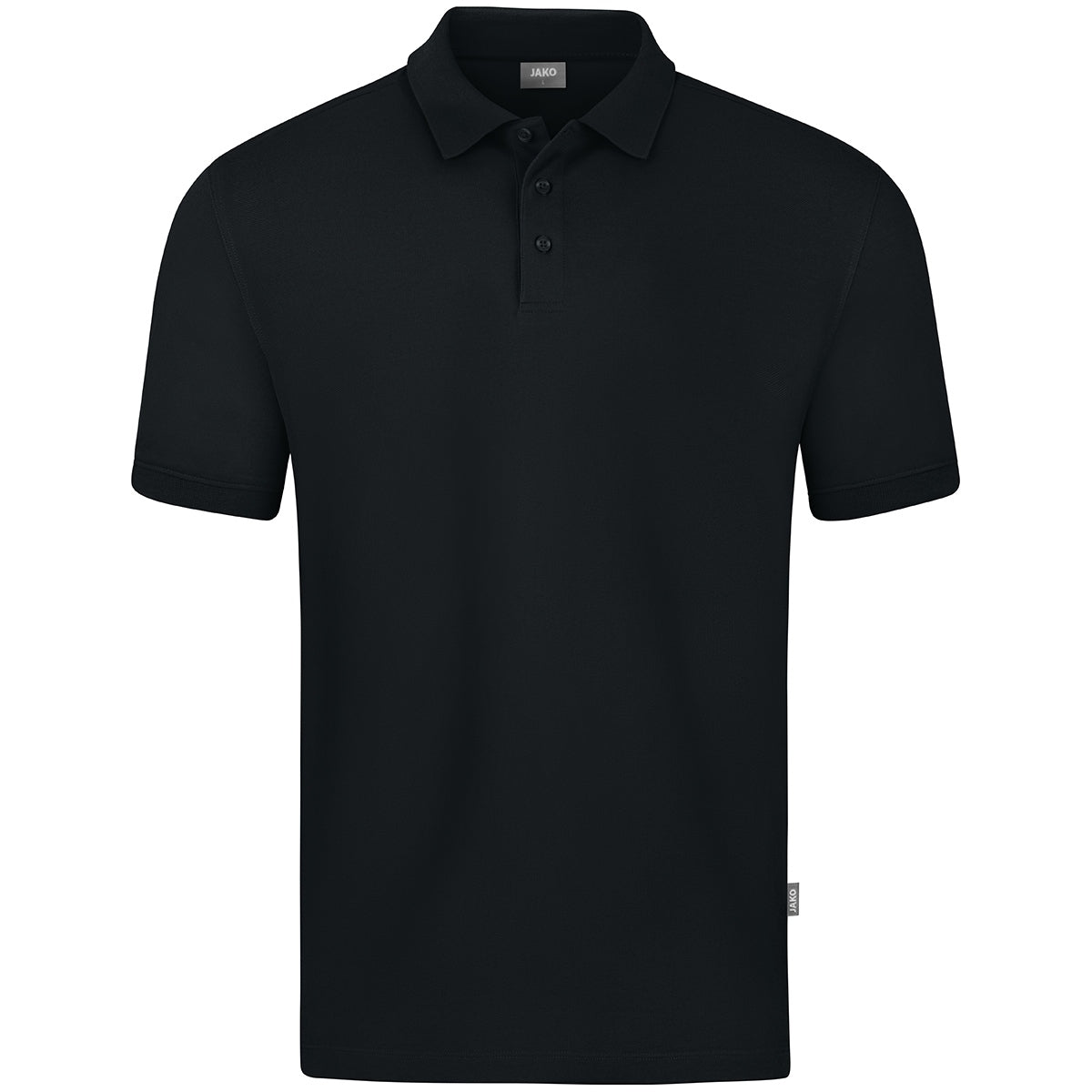 JAKO Polo Doubletex Unisex Schwarz