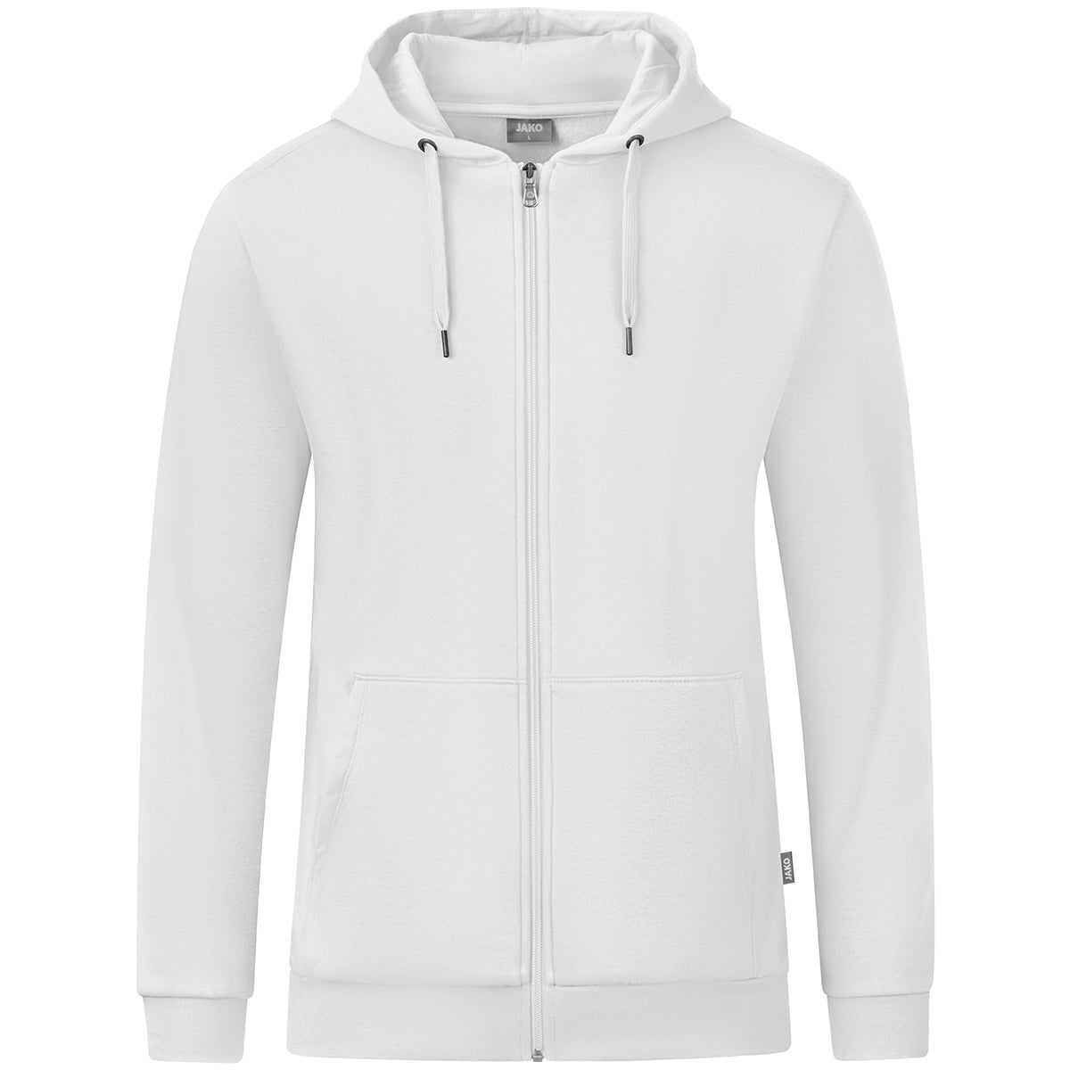 JAKO Kapuzenjacke Organic (weiß)