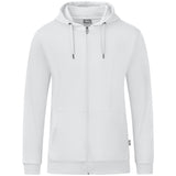 JAKO Kapuzenjacke Organic (weiß)