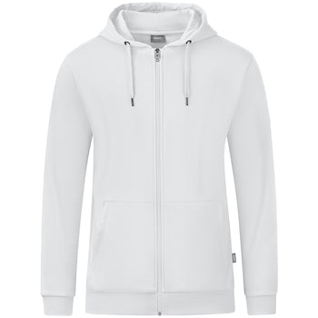 JAKO Kapuzenjacke Organic (weiß)