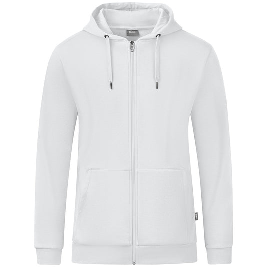 JAKO Kapuzenjacke Organic Damen Weiß