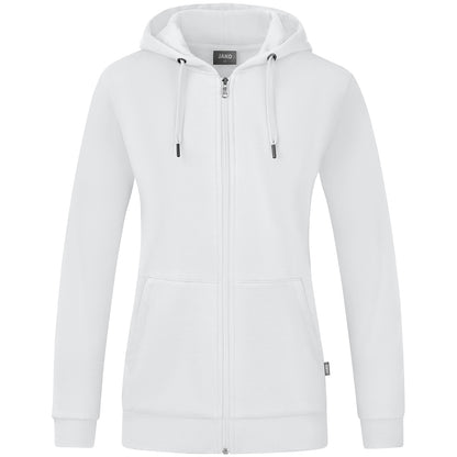 JAKO Kapuzenjacke Organic Damen (weiß)