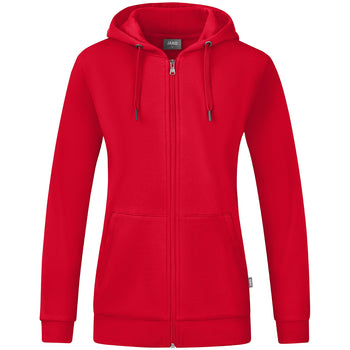 JAKO Kapuzenjacke Organic Damen (rot)