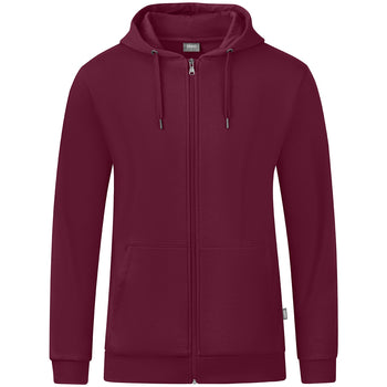 JAKO Kapuzenjacke Organic (maroon)
