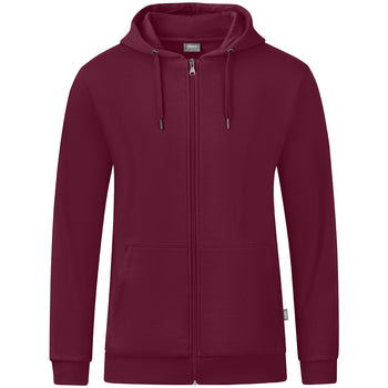 JAKO Kapuzenjacke Organic Unisex Rot
