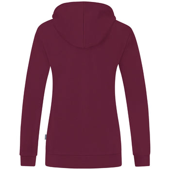 JAKO Kapuzenjacke Organic Damen (maroon)