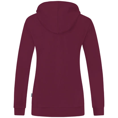 JAKO Kapuzenjacke Organic Damen (maroon)