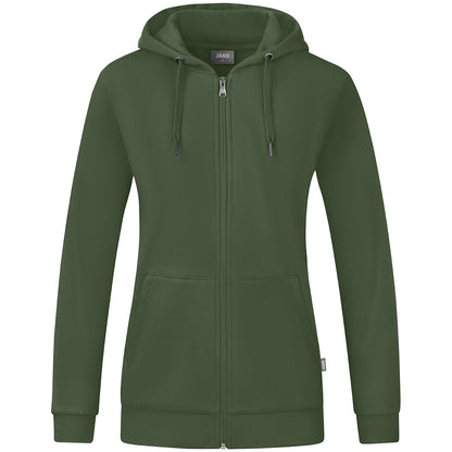 JAKO Kapuzenjacke Organic Damen (oliv)