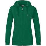 JAKO Kapuzenjacke Organic Damen (grün)