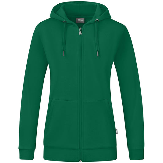 JAKO Kapuzenjacke Organic Damen (grün)