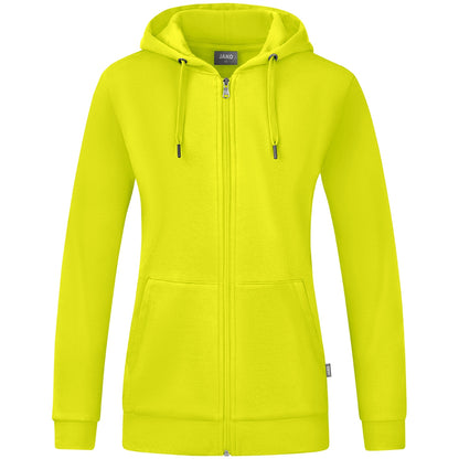 JAKO Kapuzenjacke Organic Damen (lime)