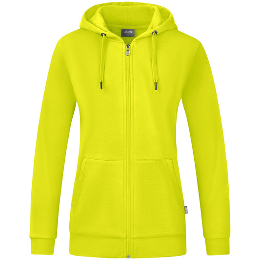 JAKO Kapuzenjacke Organic Damen (lime)