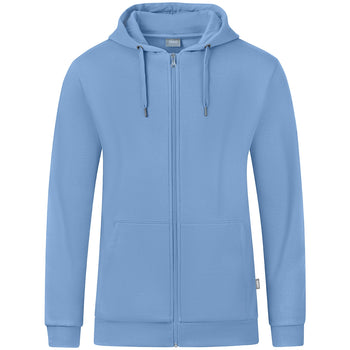 JAKO Kapuzenjacke Organic (eisblau)
