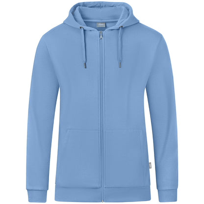JAKO Kapuzenjacke Organic (eisblau)