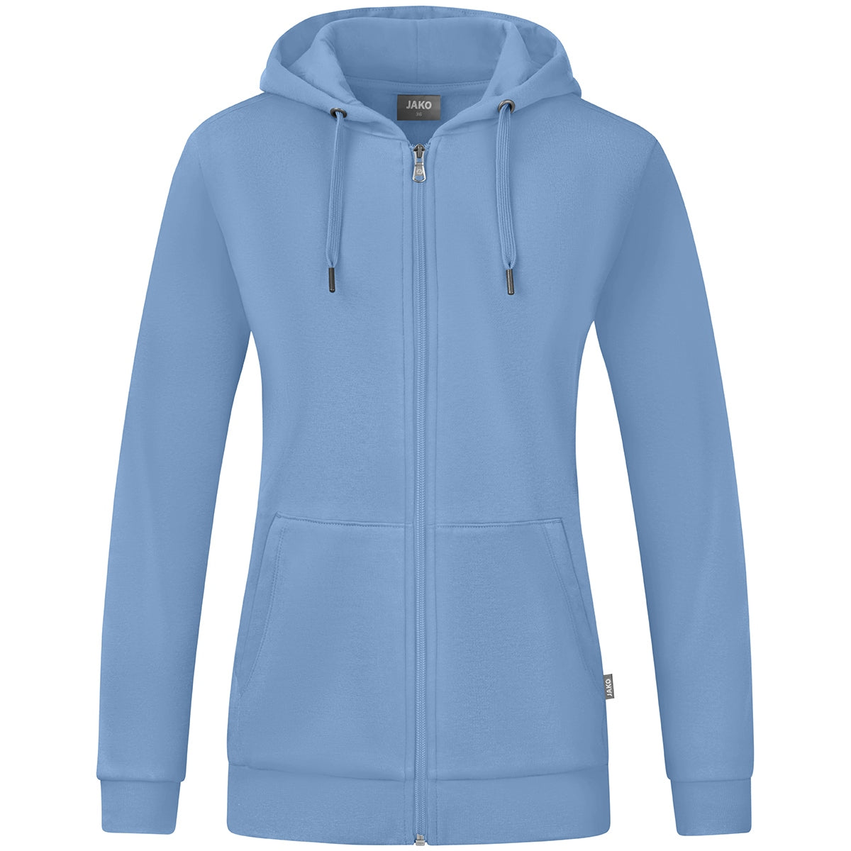 JAKO Kapuzenjacke Organic Damen (eisblau)