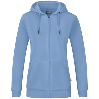 JAKO Kapuzenjacke Organic Damen (eisblau)