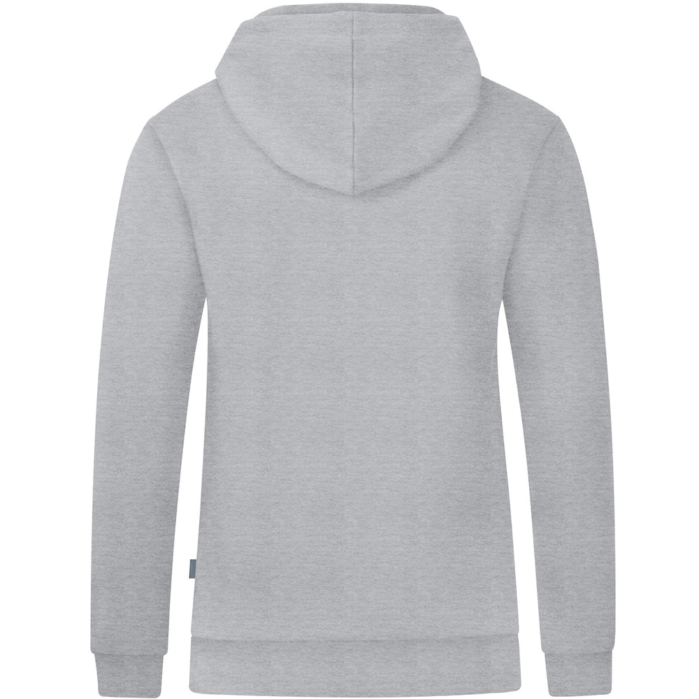 JAKO Kapuzenjacke Organic (hellgrau meliert)