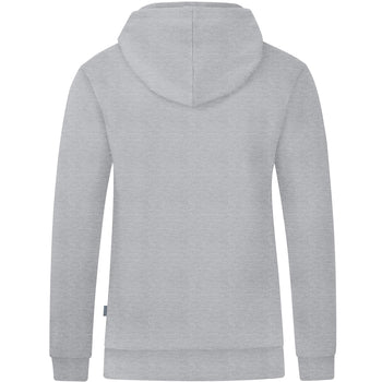 JAKO Kapuzenjacke Organic (hellgrau meliert)
